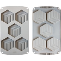 Kubische Silikonform, 29,5 x 17 x 2 cm - Decora