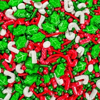 Weihnachtsstreusel-Mischung 90 g - Azucren