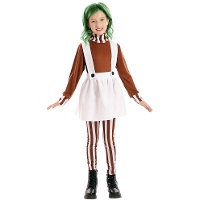Oompa Loompa Kostüm für Mädchen
