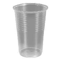 Transparente Kunststoffbecher, 220 ml - 50 Stück