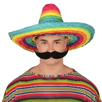 Bunter mexikanischer Sombrero