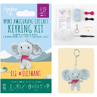 Amigurumi-Schlüsselanhänger-Set - Eli the Elephant - Anchor