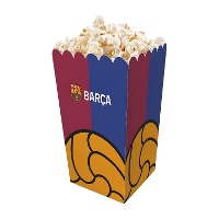FC Barcelona-Box mit Vereinsball-Motiv - 3 Stück