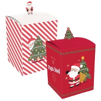 Geschenkbox 20 x 15 cm von Santa Claus - 1 Stück