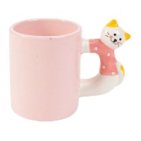 Tasse mit 430 ml und Katzenhenkel