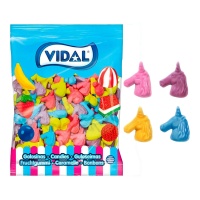 Bunte Gummieinhörner - Vidal - 1 kg