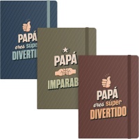 Lustiges Notizbuch für Papa, 19 x 13 cm - 1 Stück