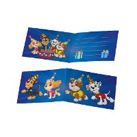 Einladungen von Paw Patrol - 6 Stück