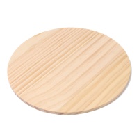 Holzscheibe 18 x 0,5 cm - 1 Stück