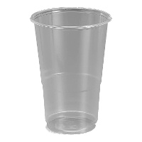 Transparente Kunststoffbecher, 300 ml - 15er Pack