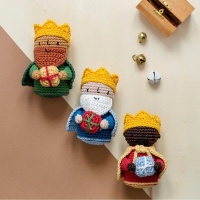 Amigurumi-Set - Heilige Drei Könige - Anchor