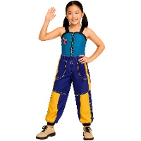 K-Pop Sängerin blau Star Kostüm für Mädchen - VERFÜGBAR DEZEMBER 2025