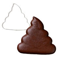 6,5 cm Kackhaufen-Ausstecher - Wilton