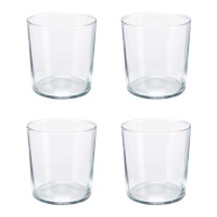 380 ml Bistro-Schoppenglas - 4 Stück.