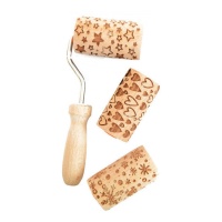Set von Mini-Prägewalzen - Scrapcooking - 4 Stück