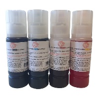 Set mit Nachfüllflaschen für essbare EPSON-Tinte, 70 ml - Pastkolor - 4 Stück