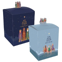 Geschenkbox 20 x 15 cm der Heiligen Drei Könige - 1 Stück