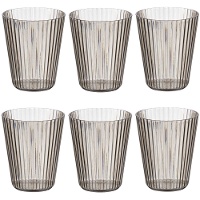 Streifenbecher 300 ml - 6 Stück