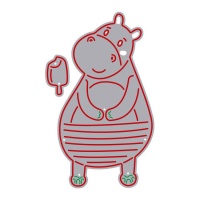 Hippopotamus-Stanzform mit Eis Zag - Misskuty - 2 Stück