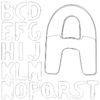 Buchstaben-Ausstechform - Wilton - 1 Buchstabe