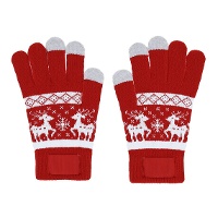 Weihnachtshandschuh mit Touch-Funktion