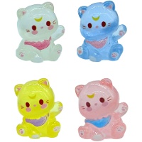 Bunte Kätzchen-Figuren für Roscón de Reyes (2 cm) - Dekora - 50 Stück