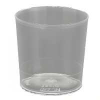330 ml durchsichtige Plastikbecher für Mojito - 10 Stück