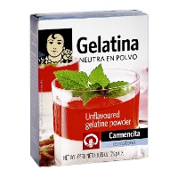 Neutrale Gelatine in Pulverform, 24 g - Carmencita