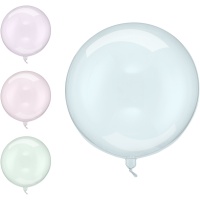 Transparenter Orbz Ballon, 40 cm - 1 Stück