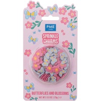 Schmetterlinge und Blumen Streusel 25 gr - PME
