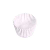 Weiße Cupcake-Kapseln, 4,4 cm - 80 Stück