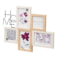 Bilderrahmen mit Schriftzug für 5 Fotos