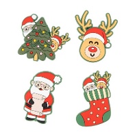 Weihnachtsmagnet in Zauberfigur - 1 Stück