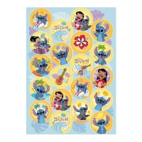 Stich essbare Waffel Mini-Scheiben 3,4 cm - Dekora - 20 Einheiten