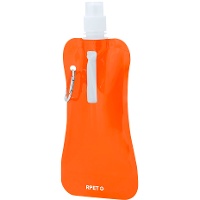 Faltbare 0,40-Liter-Flasche mit Karabinerhaken