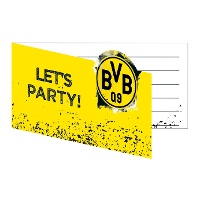 Einladungen von BVB Dortmund - 8 Stück