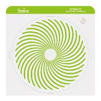 Spiral-Schablone, Ø 25 cm