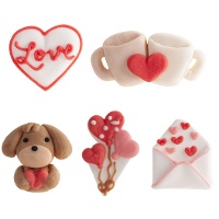 Zuckerfiguren 'Verliebte' - 30 Stück