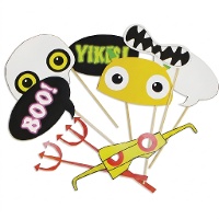 Kinder-Fotocall-Set für Halloween-Partys - 9 Stück