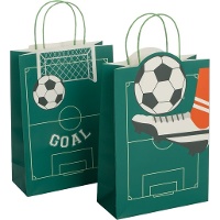 Geschenktüte mit Fußballmotiv, 132 x 26 x 10 cm - 1 Stück