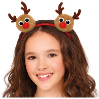 Weihnachtlicher Rentier-Haarreif