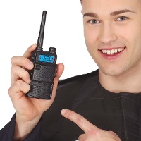Polizei-Walkie-Talkie