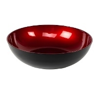 Salatschüssel 30 x 30 x 9 cm, rot