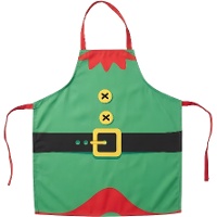 Lustige Weihnachtswichtel-Schürze