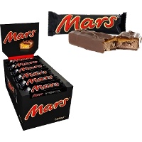 Mars-Riegel mit Milchschokolade und Karamell - 24 Stück