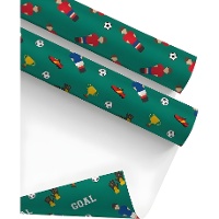 Geschenkpapier Fußball 5 x 0,70 m - 1 Stück