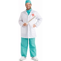 Chirurg Doktor Kostüm für Erwachsene