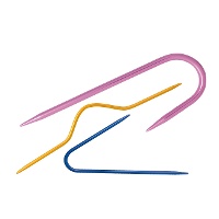 Zopfnadeln in verschiedenen Formen - 3er-Set