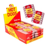 Hot Dogs Kaugummi - 24 Stück