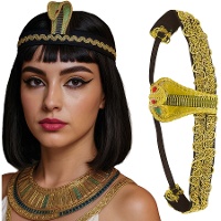 Ägyptisches Stirnband mit Schlange